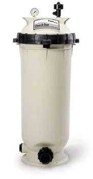 PENTAIR CLEAN AND CLEAR CC100 FILTER CARTRIDGE FILTER INCLUDES 1.5IN X 2IN UNIONS